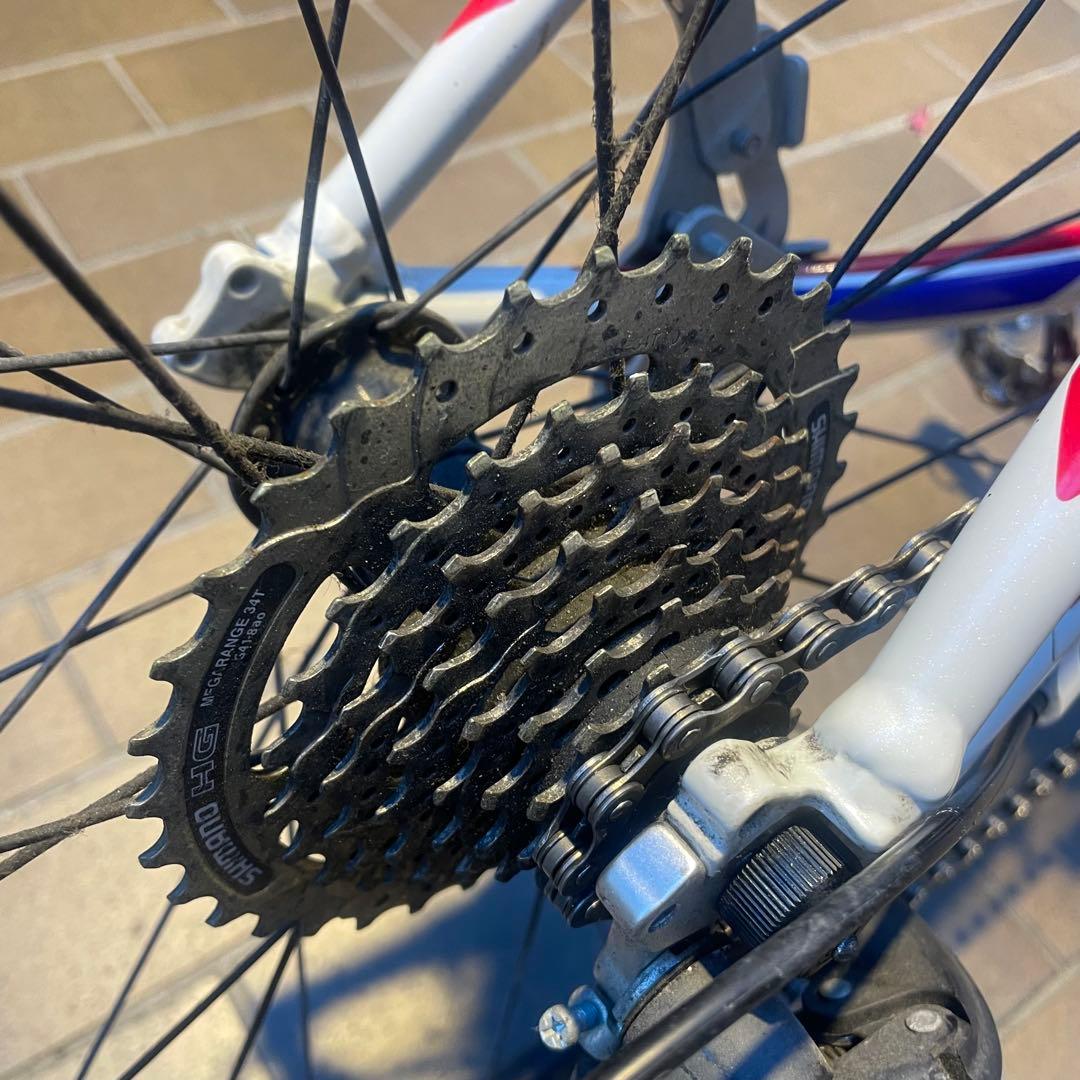 【極美品】 ジャイアント クロスター Sサイズ 2×8 タイヤとチェーン新品