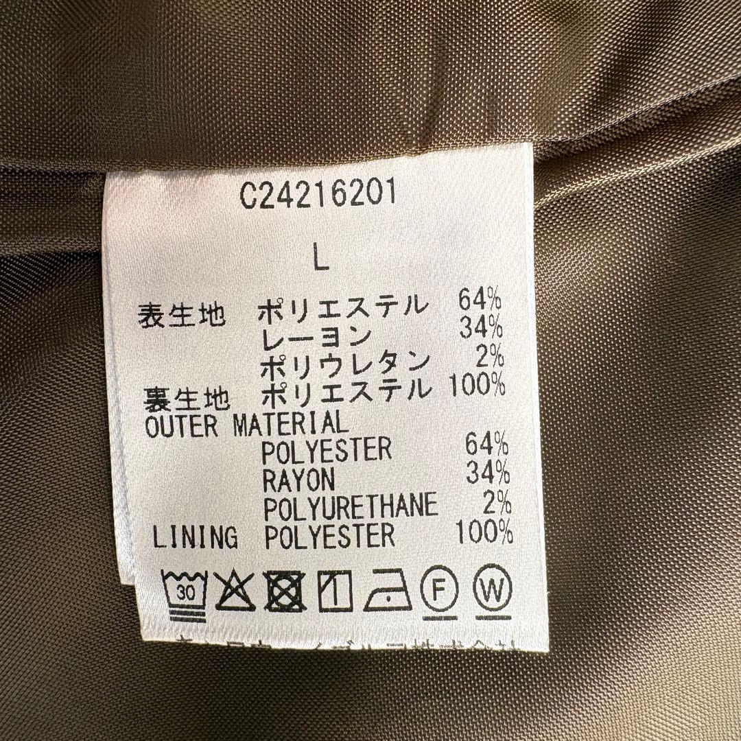 新品タグ付✨キャロウェイ チェック柄ベスト 茶系 L きれいめ ゴルフ