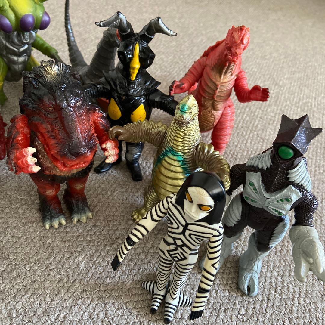 昔のウルトラ怪獣まとめ売り13体