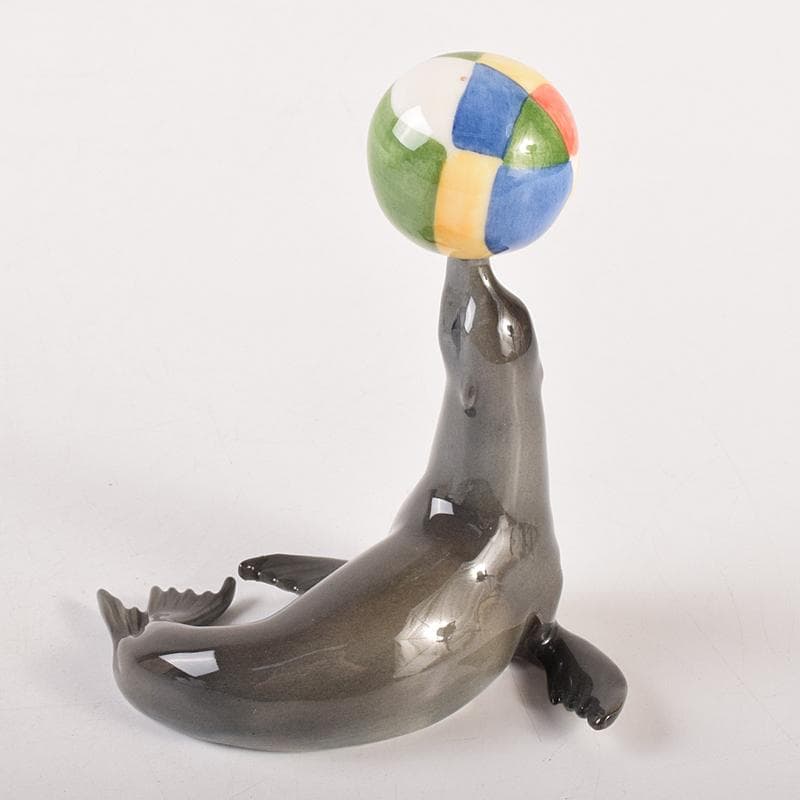 ロイヤルコペンハーゲン　ミニサーカスコレクション　アシカとボール　V　R7833