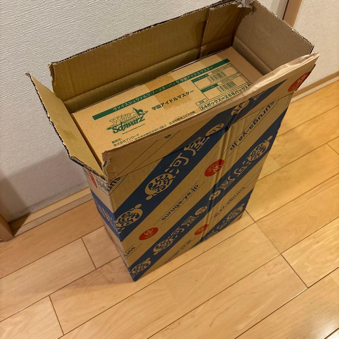 【未開封カートン】ヴァイスシュヴァルツブースターパック学園アイドルマスターBOX