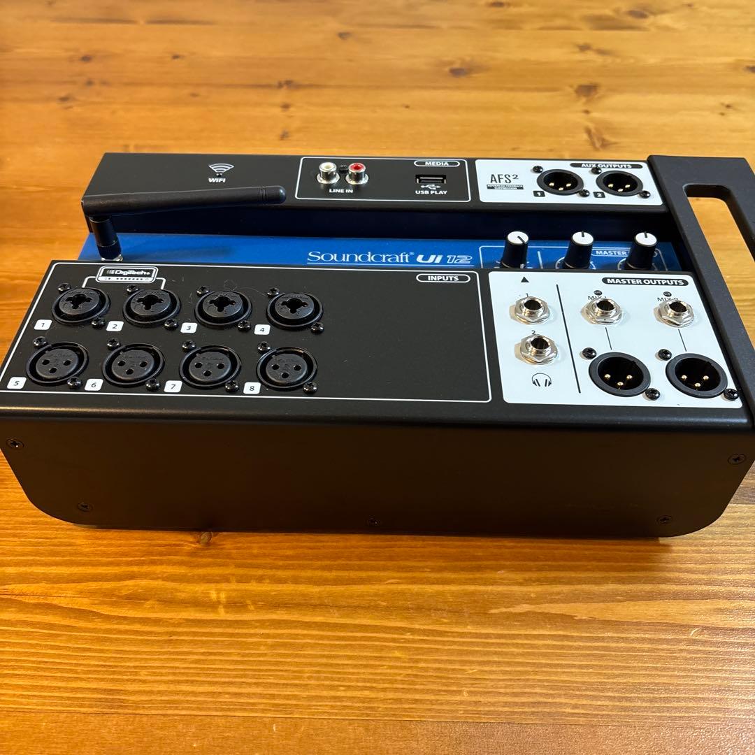 Soundcraft Ui12 デジタルミキサー 12入力