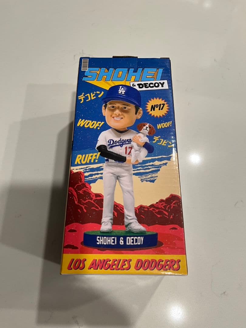 【みー】ドジャース　大谷翔平✖️デコピン　ボブルヘッド　8/28配布分