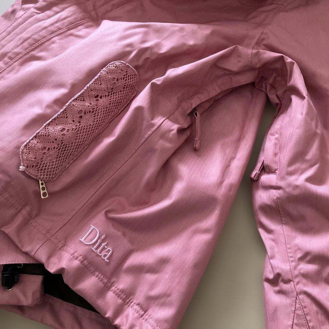 ◾️スノボウェア◾️ 上下セット(グローブおまけ) ｜Dita White｜レア♡