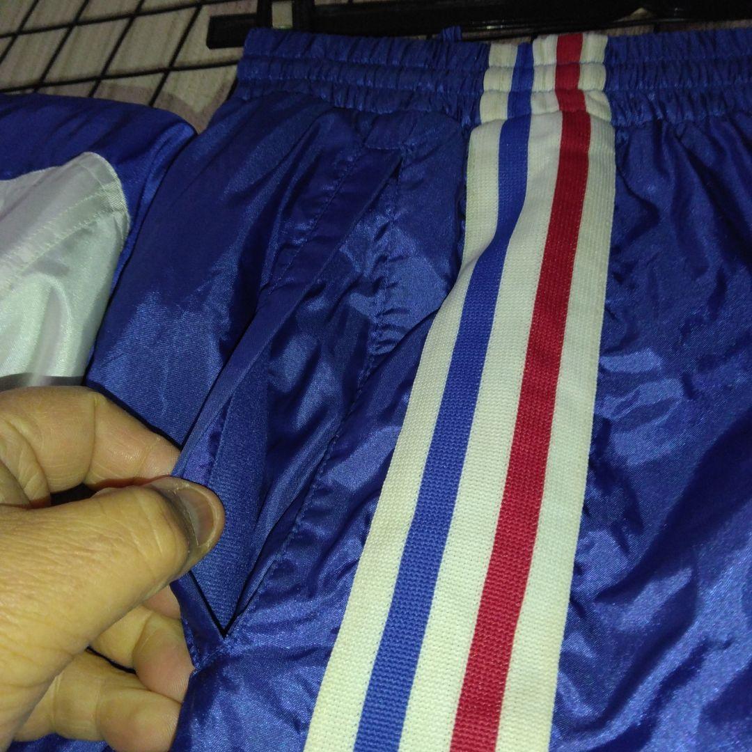 80～90年代Vintage-adidas ウォーマースーツ上下セット:3L