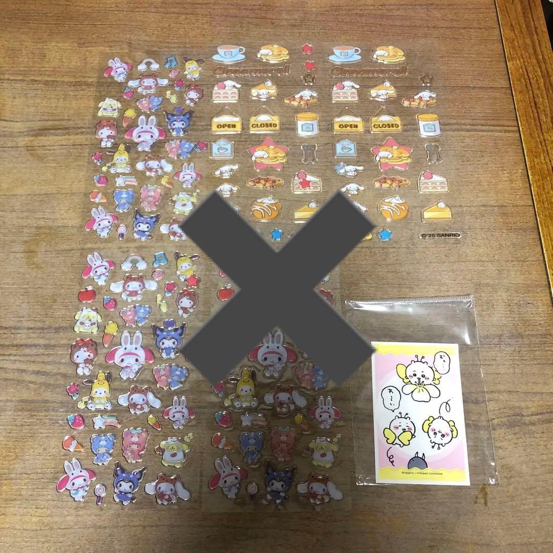 28 シール　セット　ちいかわ　サンリオ　マイメロディ　ステッカー　大量
