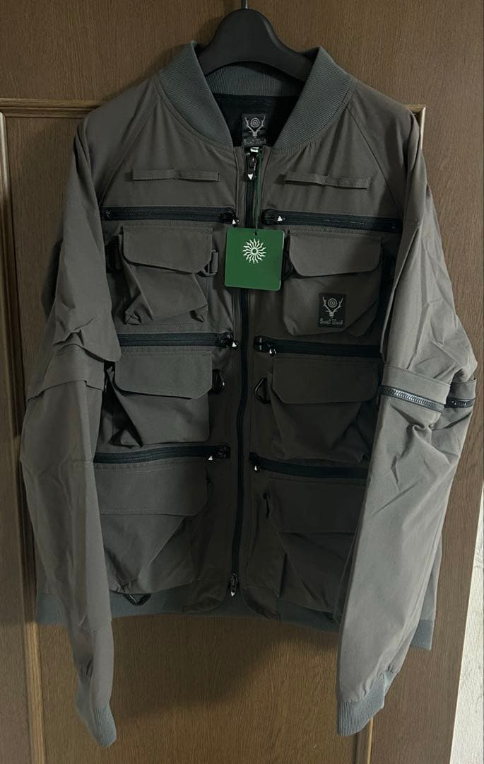 【新品】South2 West8 マルチポケットジップ 2wayジャケット M
