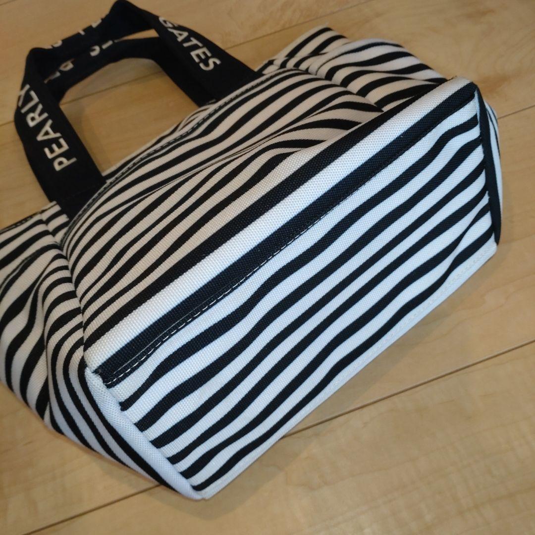 あ*ん様 PEARLY GATES ストライプ　カートバッグ