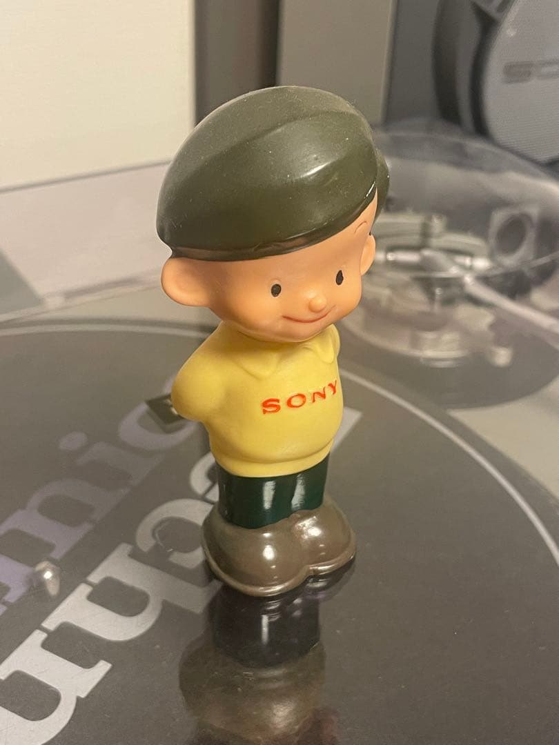 希少！SONY ソニー坊や ソフビ人形 昭和レトロ　ノベルティ