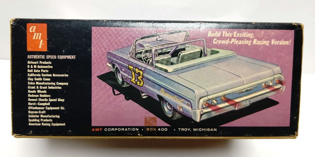 超希少!！ 当時物 未組立 amt '64 シボレー インパラ コンバーチブル