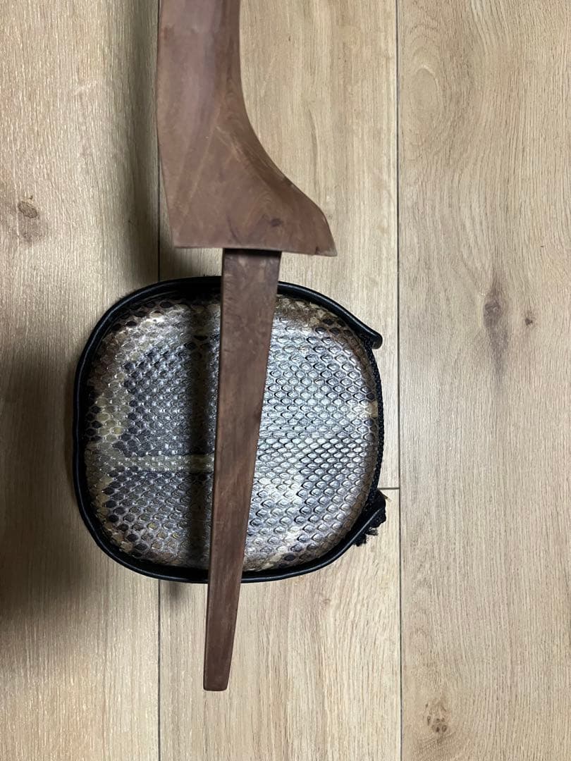 沖縄三線　知念大工　山原ユシの実　488グラム