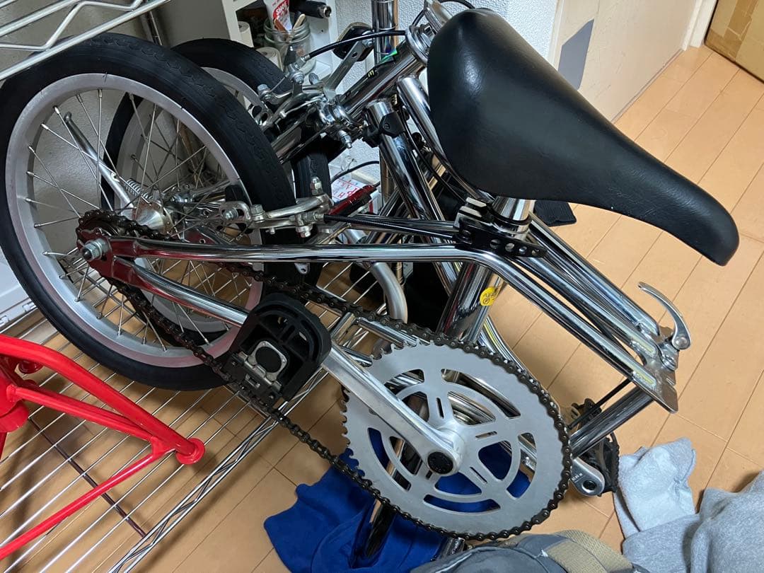 【レア】KIRA社　neo bike フルメッキ　折りたたみ自転車　台湾