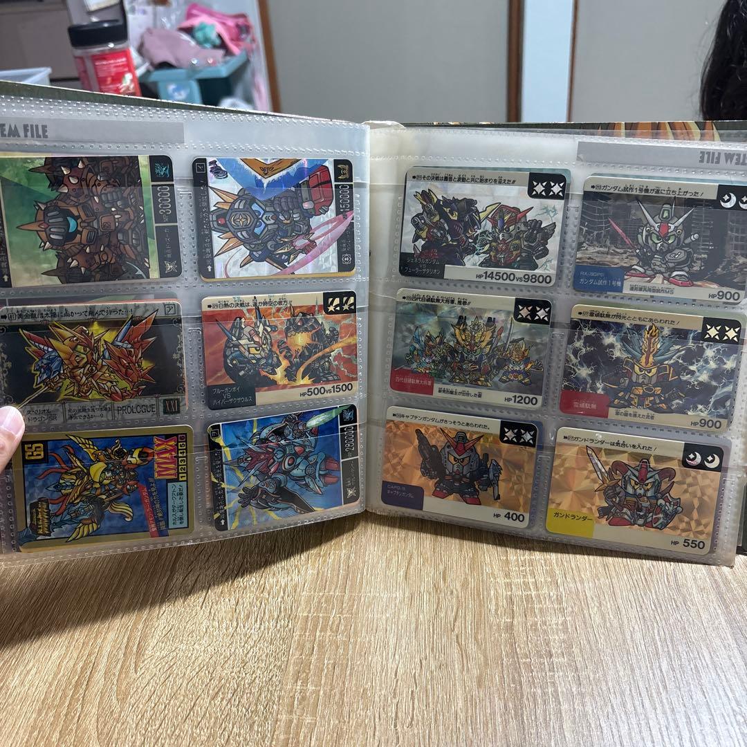 ドラゴンボールZ カードダスシステムファイルとカードセット