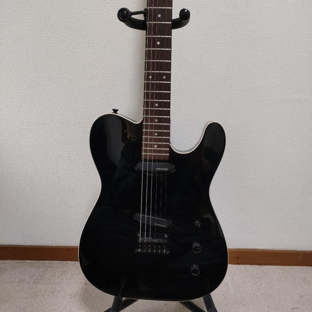 名機フェルナンデス　TEJシリーズ　テレキャスター黒　布袋寅泰