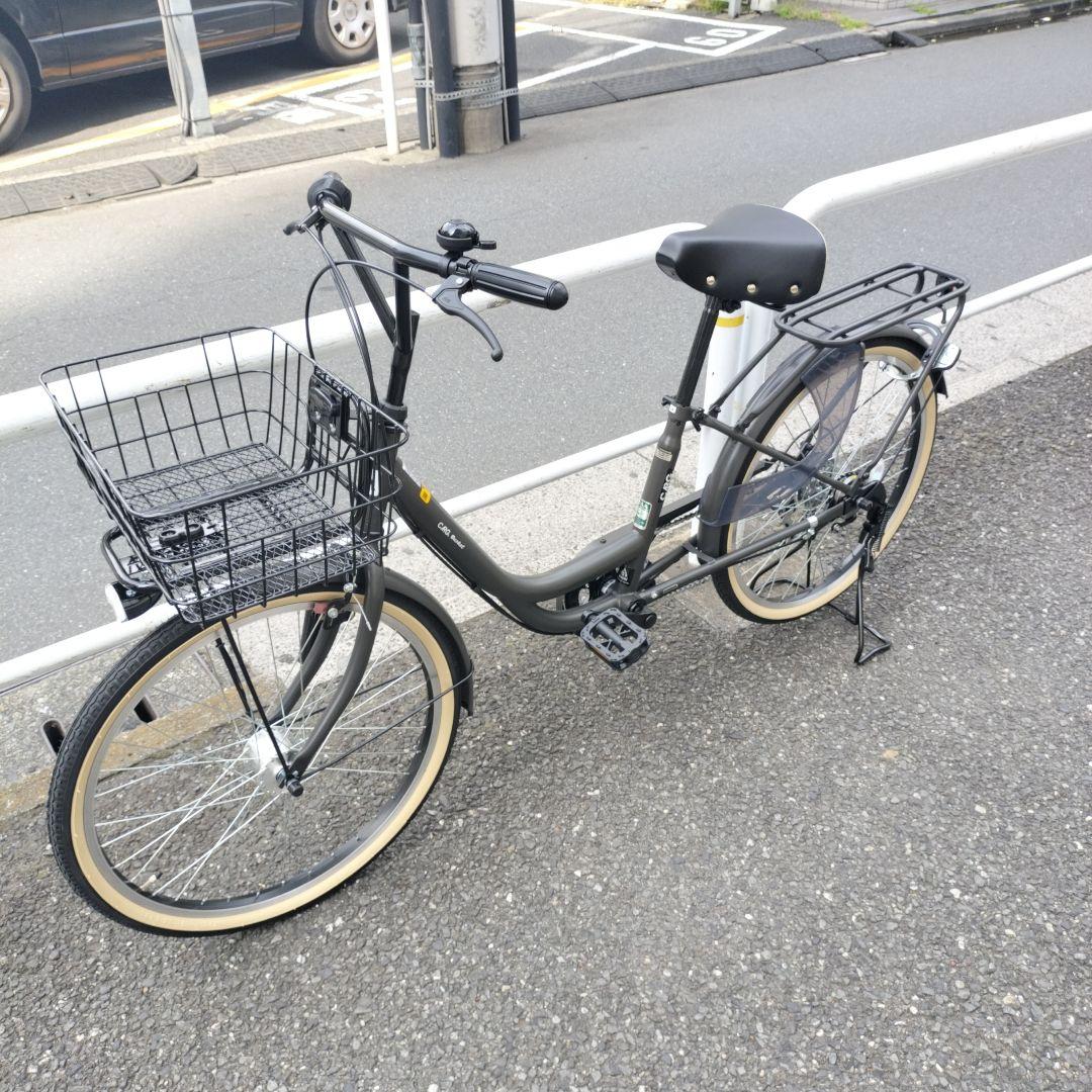 自転車　カーグバケットBAA-L 24インチ 6段変速 オートライト
