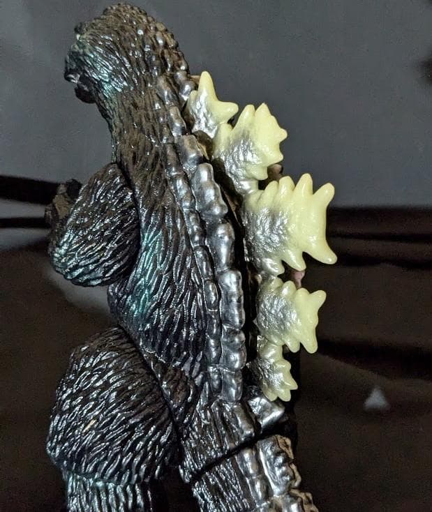 ゴジラ1962～キンゴジ（ギガブレイン）ソフビフィギュア 背ビレ蓄光版