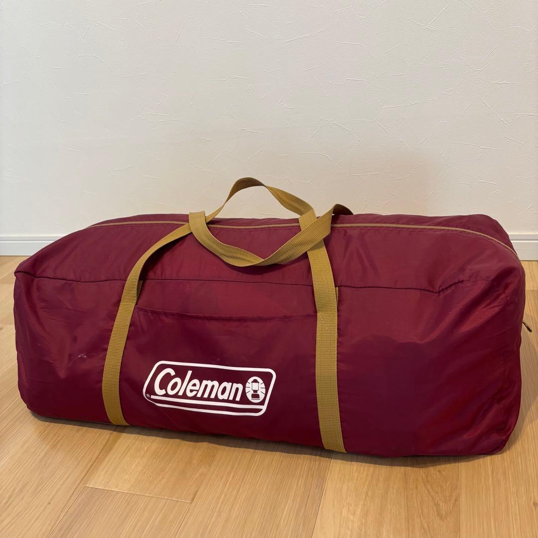 極美品 ドームスクリーンタープ380 バーガンディ