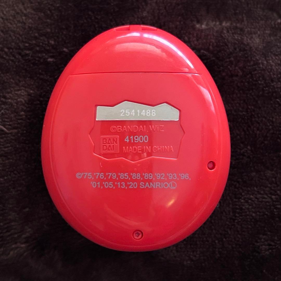 【美品】たまごっちみーつ サンリオキャラクターズ レッド 赤 BANDAI 箱無