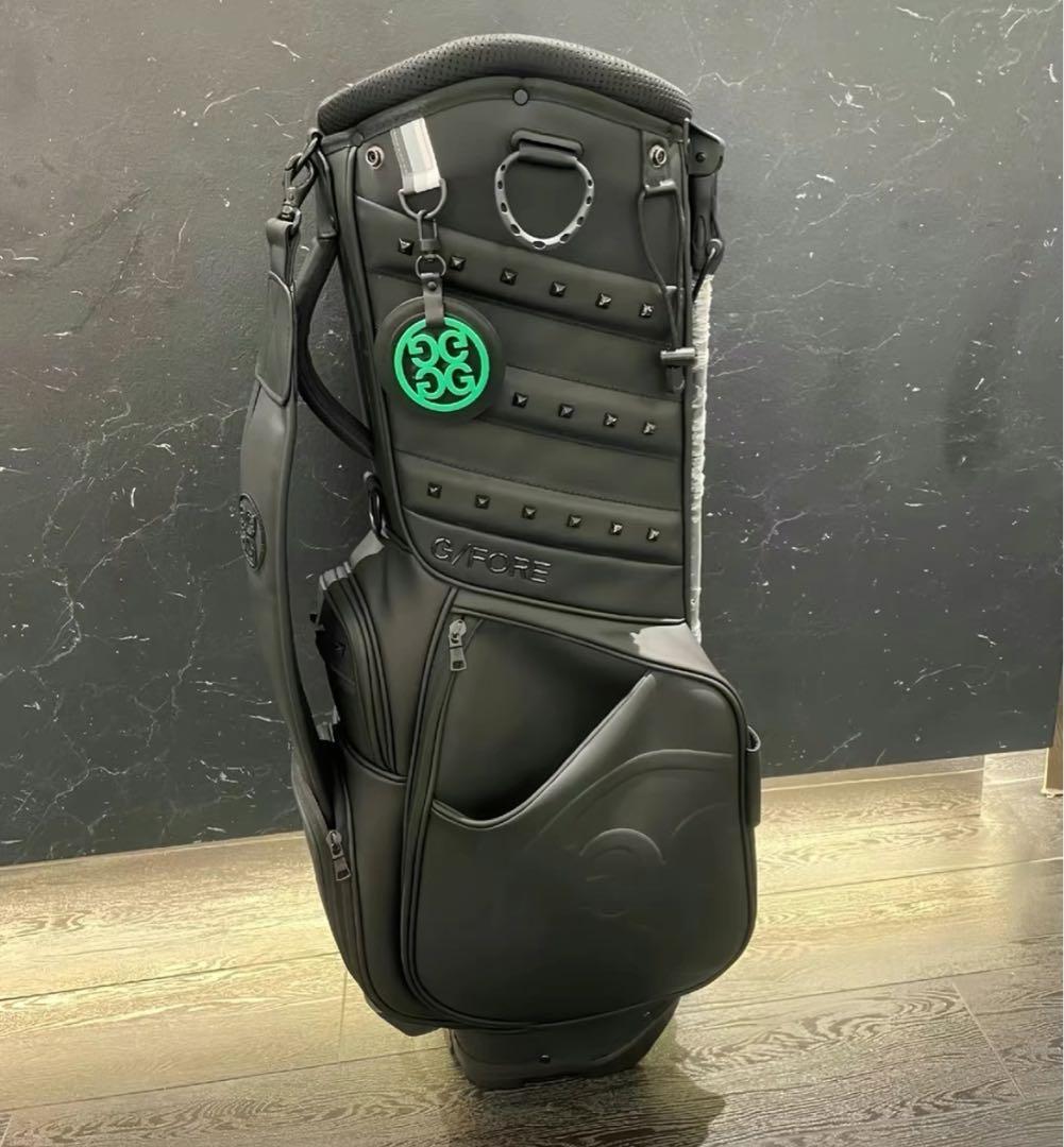 【即発送】G/FORE ジーフォア キャディバッグ スタンド型 ブラック男女兼用