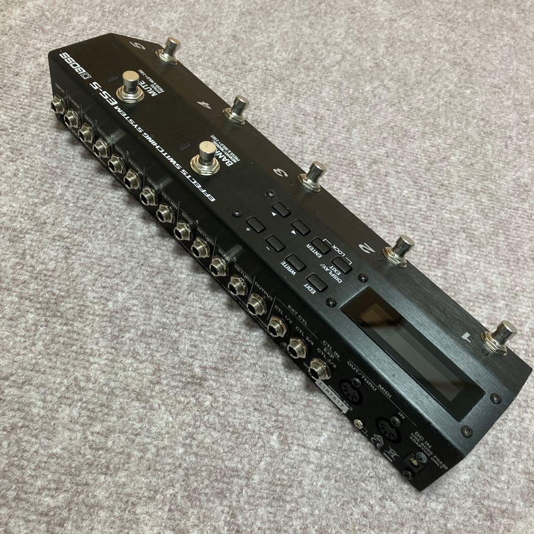 BOSS ES-5 エフェクトスイッチングシステム