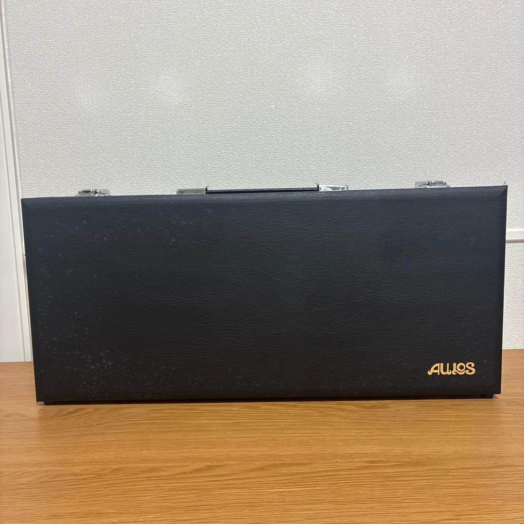 AULOS アウロス バスリコーダー ケース付 付属品一式 取扱説明書あり