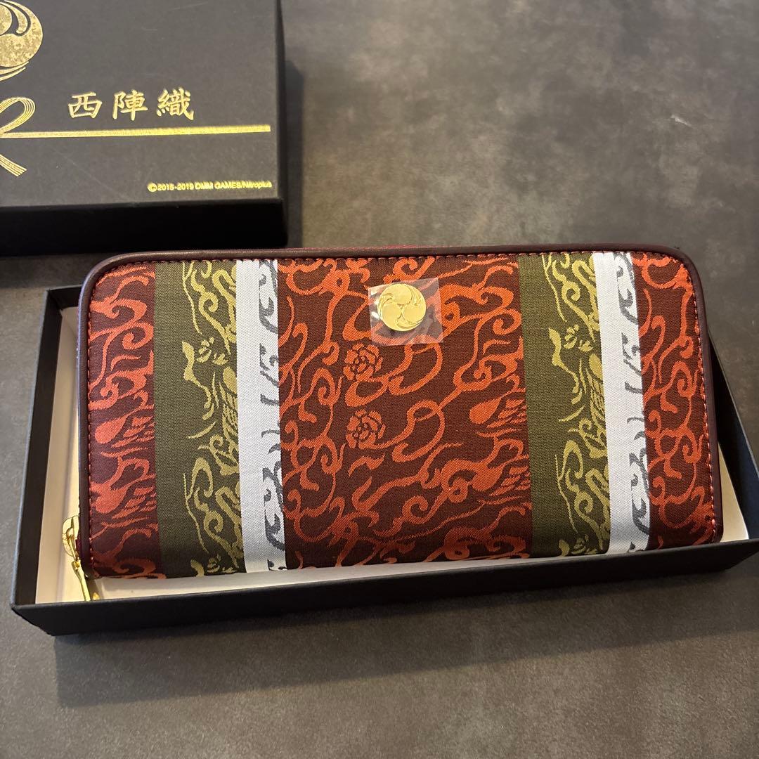 刀剣乱舞　日本の織物　ONLINE 長財布　プレミコ公式 財布 和泉守兼定
