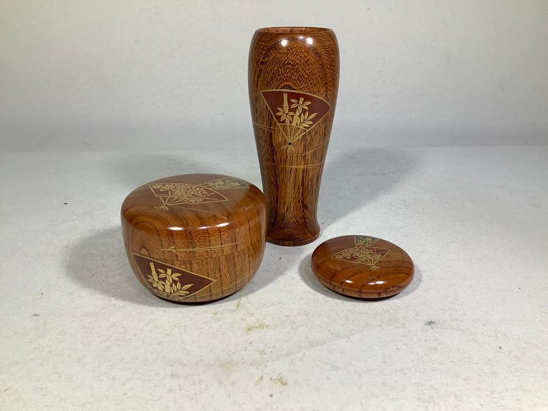 利休茶箱　女桑　茶器セット　茶道具　送料無料