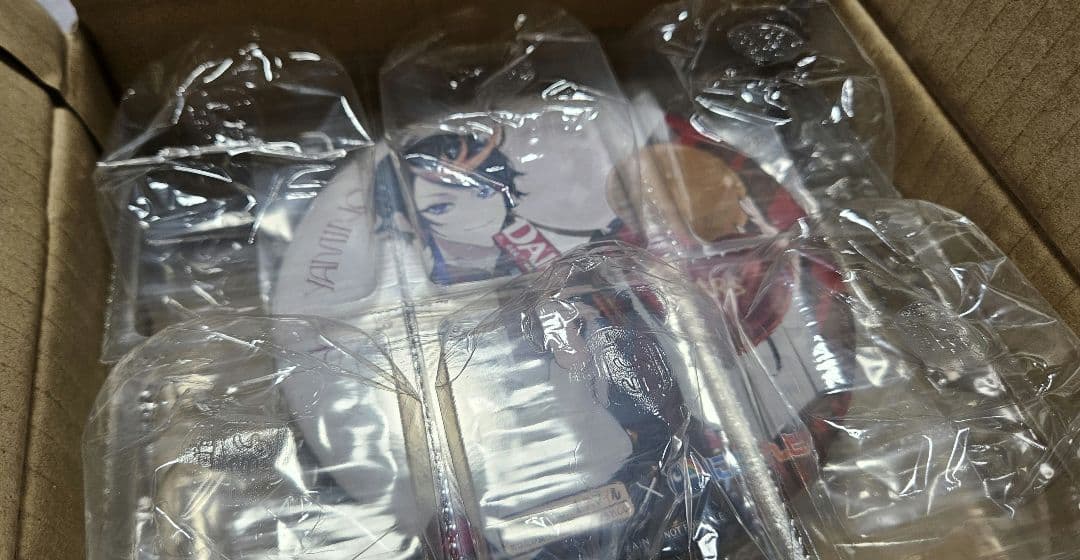 森永 ビッグ缶バッジ 闇ノシュウ NIJISANJI EN にじさんじ 当選品