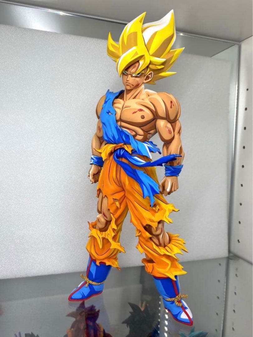 改修リペイント　ドラゴンボール　伝説の超サイヤ人　孫悟空　2D 二次元彩色