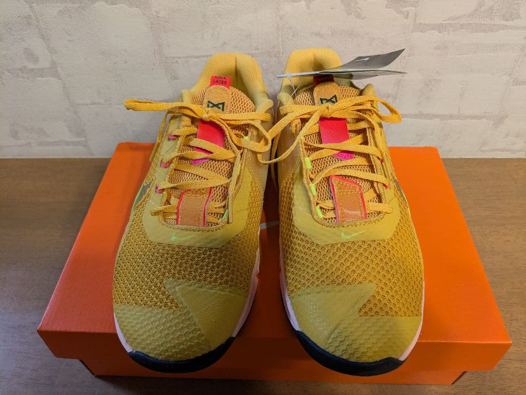 ナイキ メトコン 7 X ジム 筋トレ トレーニングシューズ 黄 27cm
