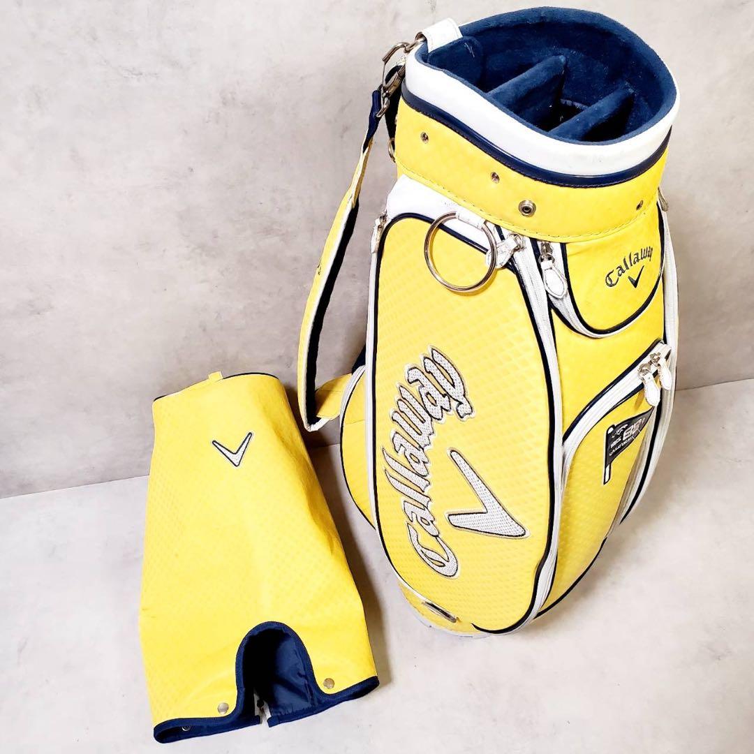 キャロウェイ 82 California ゴルフバッグ キャディバッグ イエロー