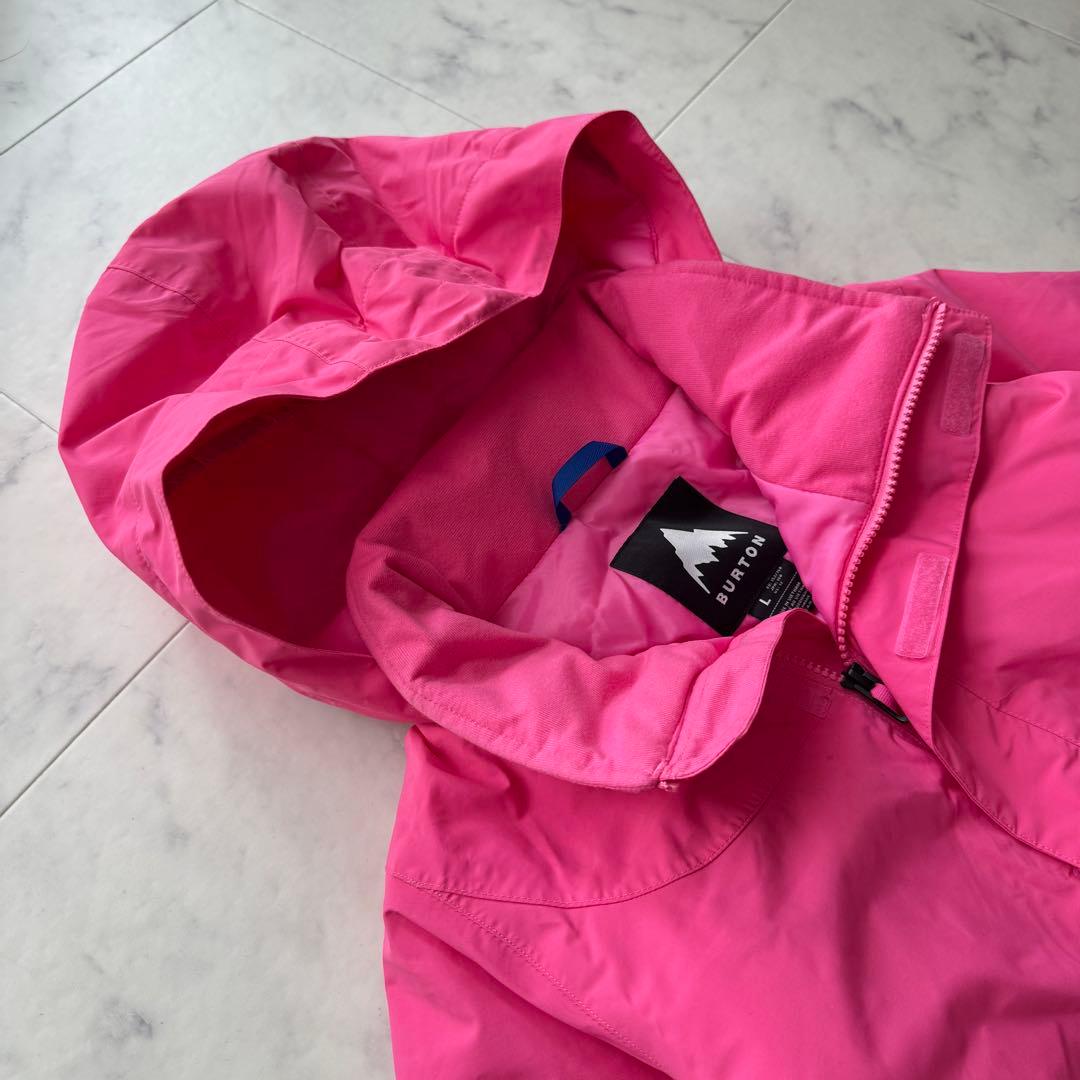 タグ付き BURTON バートン スノーウェア 150cm L ピンク ガールズ