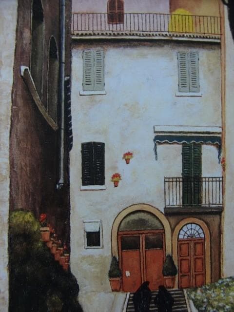 荒木 淳一 【二人の尼僧】希少画集画、状態良好、新品高級額装付