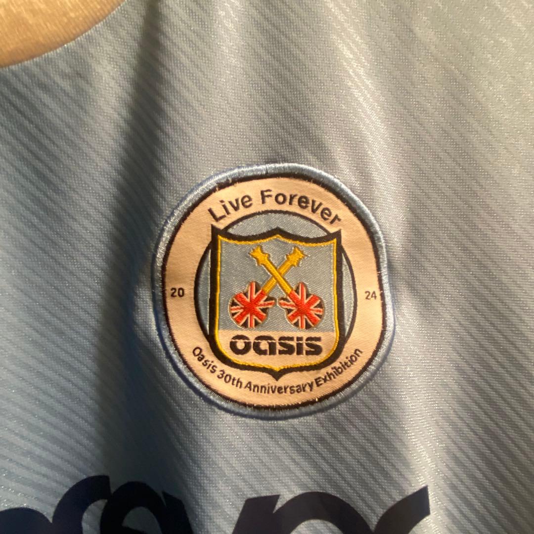 Oasis 30周年特別展 フットボールシャツ M ゲームシャツ ユニフォーム