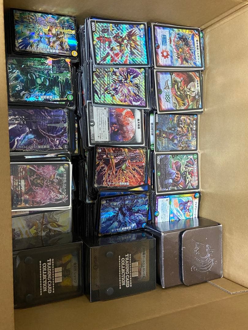 引退品 デュエルマスターズまとめ売り 合計約4500枚！！！ プレマ、ケース付き