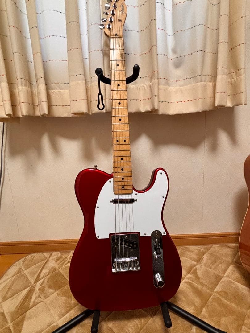Fender Japan TL-STD テレキャスター 赤系 ソフトケース付き