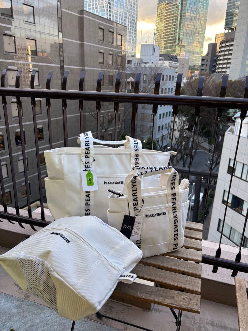 パーリーゲイツ親子バックシューズケースセット