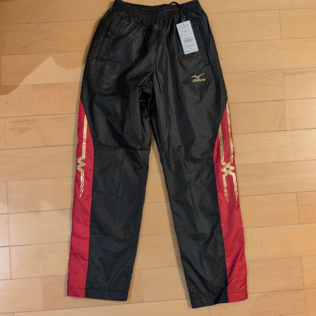 Mizuno ピステウェア ブラック×レッド 160