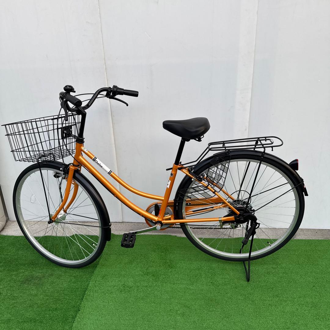 自転車27インチ オートライト新車近い【引き取り限定】