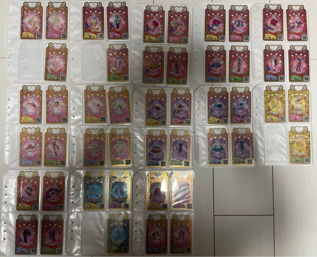 【引退品】　ワッチャプリマジ！　1-6弾　SR-HRセミコンプ　カードまとめ売り