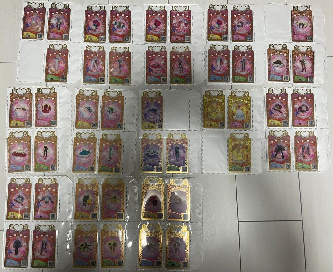 【引退品】　ワッチャプリマジ！　1-6弾　SR-HRセミコンプ　カードまとめ売り