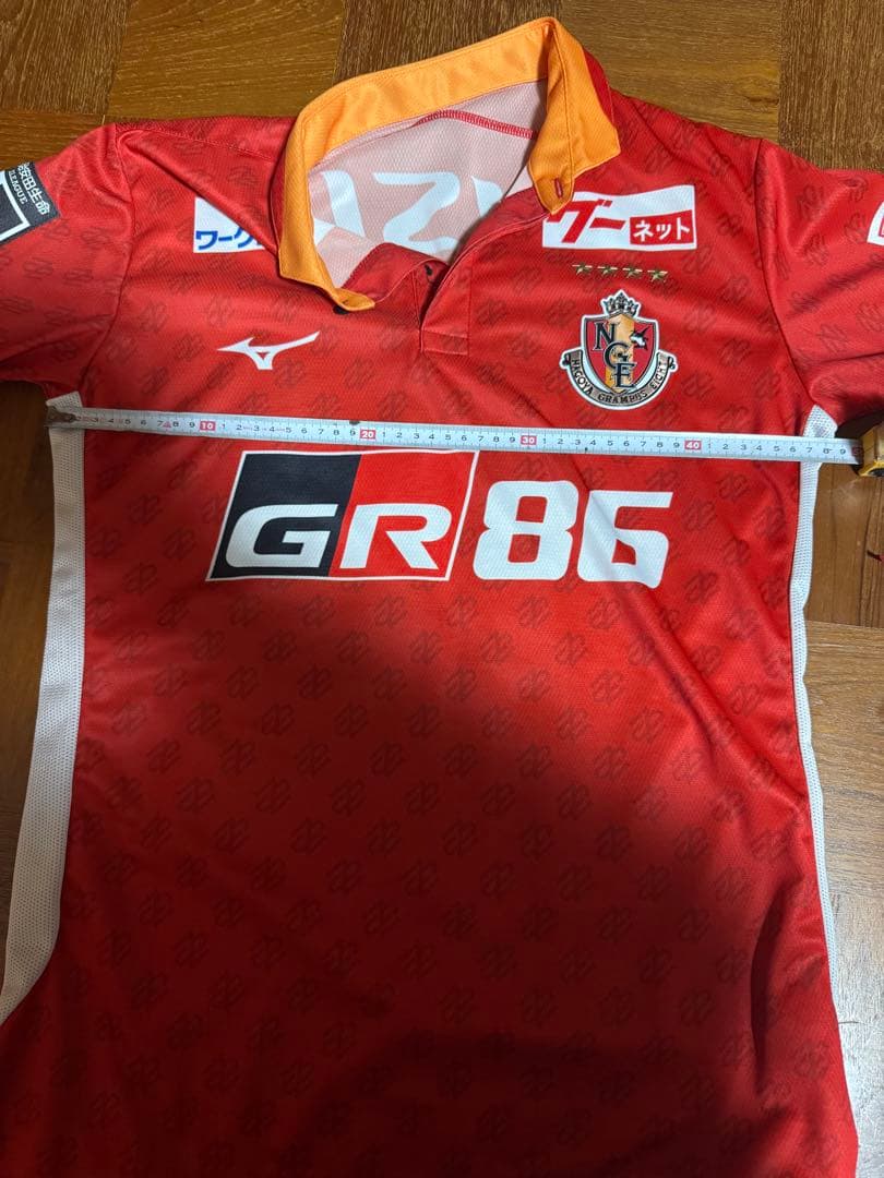 胸ボタン一個なし要写真確認ストイコビッチ来日ユニフォームLサイズ