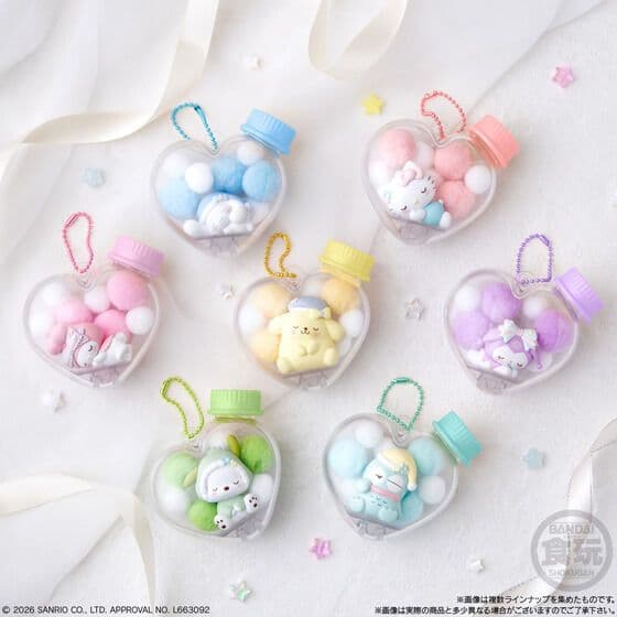 キャラもふケースマスコット サンリオキャラクターズ　2BOX　全7種