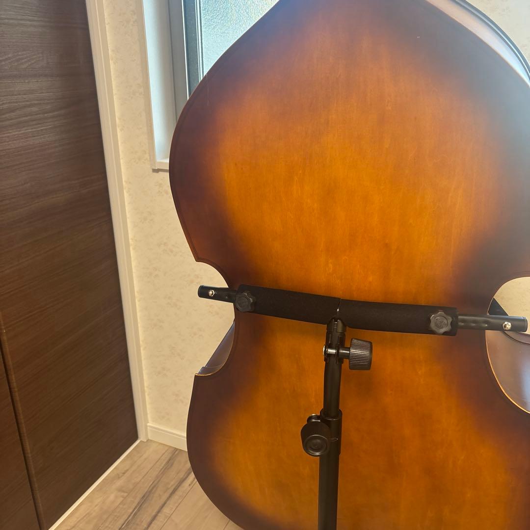 Hallstattコントラバス「WBS-800」木製 4弦[スタンドもお渡し可]