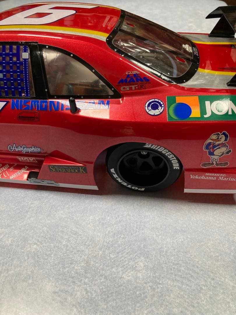 タミヤ1/10 RCカー•日産ニスモクラリオン GT-RLM【メカ付き】