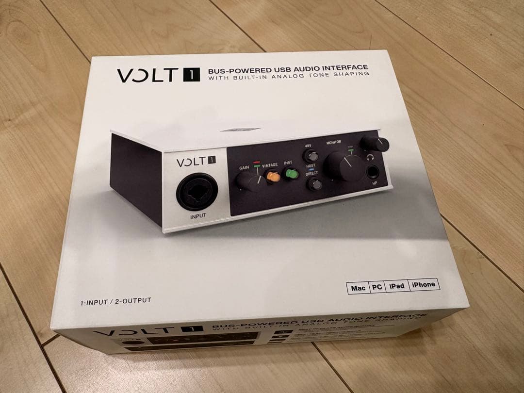 DTM・DAW Universal Audio Volt1