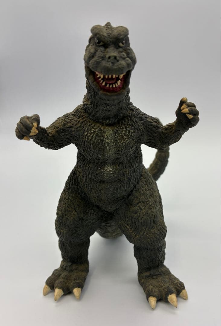 GODZILLA ゴジラ　海洋堂　1968 ソフビキット　復刻前旧版　塗装済