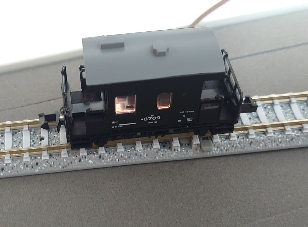 ヨ8000 車掌室点灯 東武 14系 ヨ8000形 SL大樹 青色 オマケ付