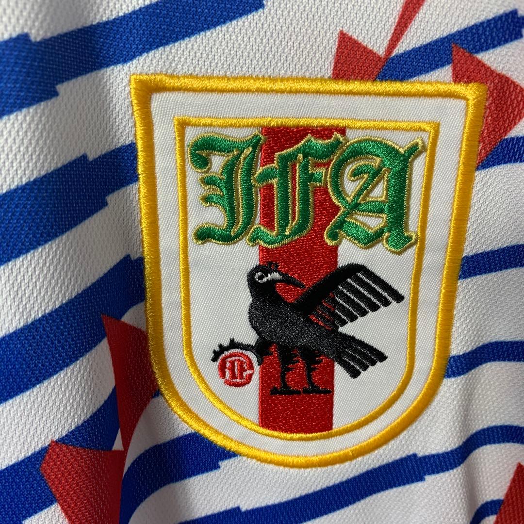 【★三浦知良】 古着 サッカー 日本代表 94年 ゲームシャツ アウェイ 11番