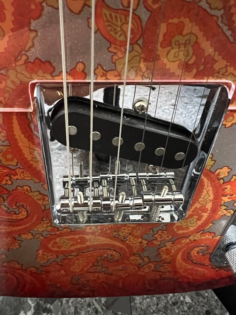 Telecaster Red Paisley（テレキャスター ペイズリー）